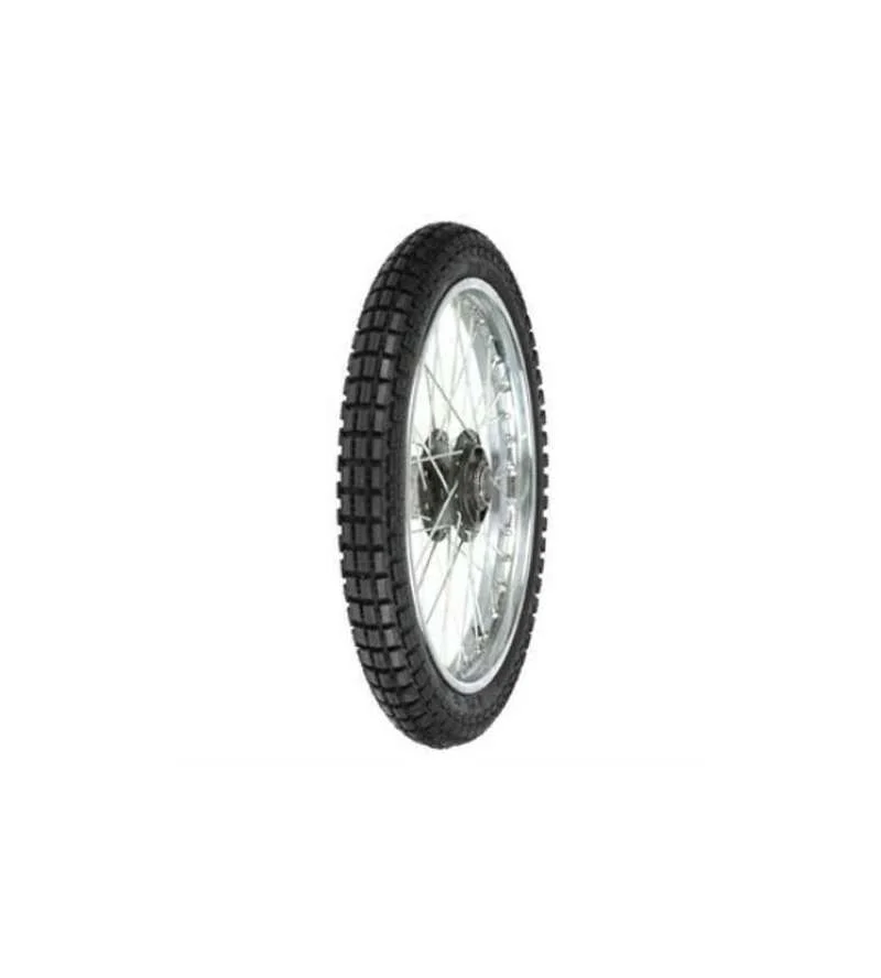 Imagen orientativa del tipo de producto: Llanta Moto 3.00-18 TT 4.52P Epsilon SMD645. Imagen orientativa de una llanta de motocicleta; la marca, medida y dibujo pueden variar. Confirma antes de comprar.