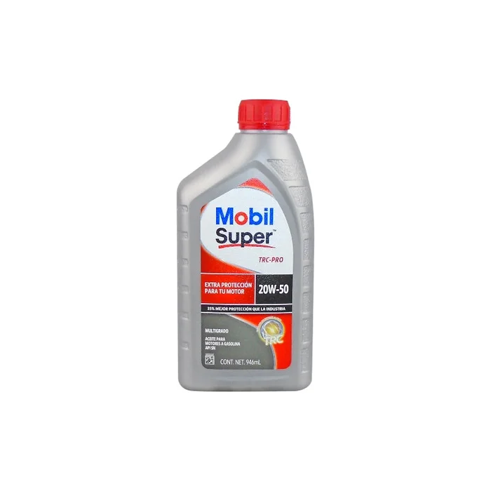 Imagen orientativa del tipo de producto: Aceite Mobil Super Trc-pro (20W50). Imagen orientativa · confirma marca, grado y presentación con el asesor.
