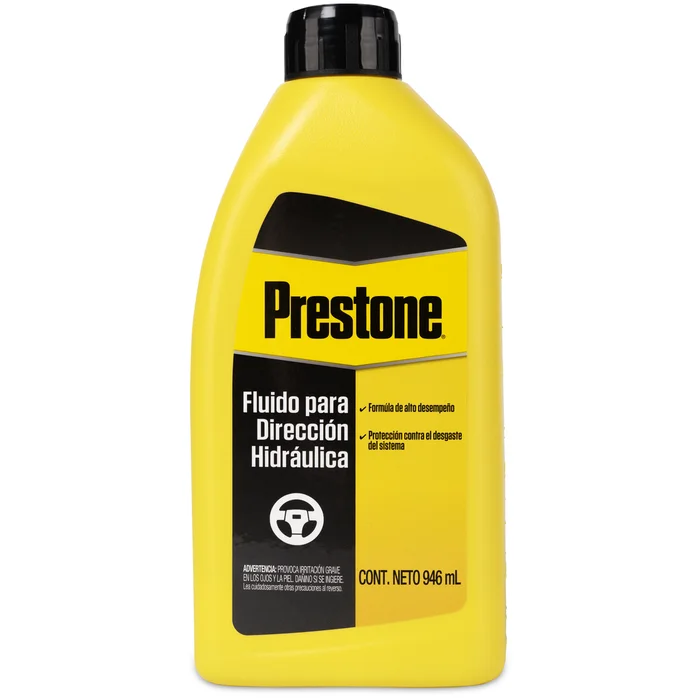 Imagen orientativa del tipo de producto: Aceite para Direccion Hidraulica Prestone 946 ML. Imagen orientativa de presentación comercial · confirma volumen y especificaciones.