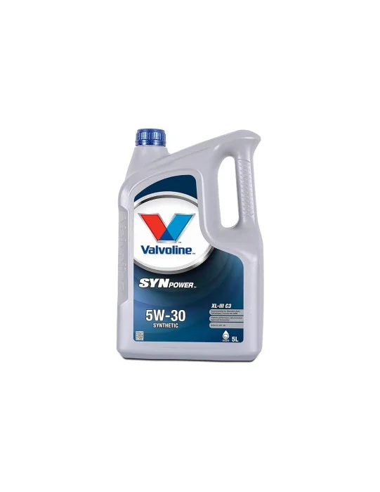 Imagen orientativa del tipo de producto: Aceite Gasolina 5W30 Sintetico 5 Litros Valvoline. Imagen orientativa de la línea comercial · confirma viscosidad y presentación.