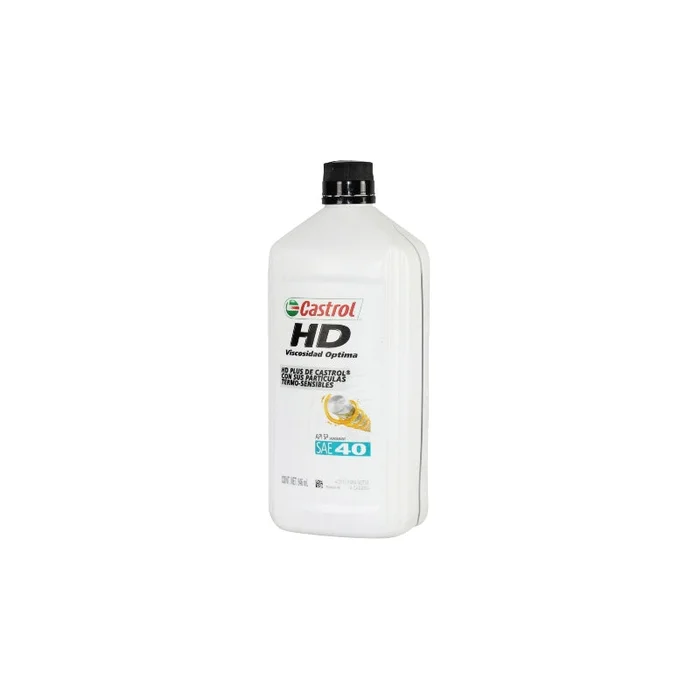 Imagen orientativa del tipo de producto: Aceite Castrol Monogrado SAE-40-1. Imagen orientativa · confirma marca, grado y presentación con el asesor.