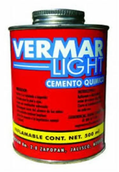 Imagen orientativa del tipo de producto: Cemento Vermar Light Grande. Cemento Vermar Light · confirma volumen grande