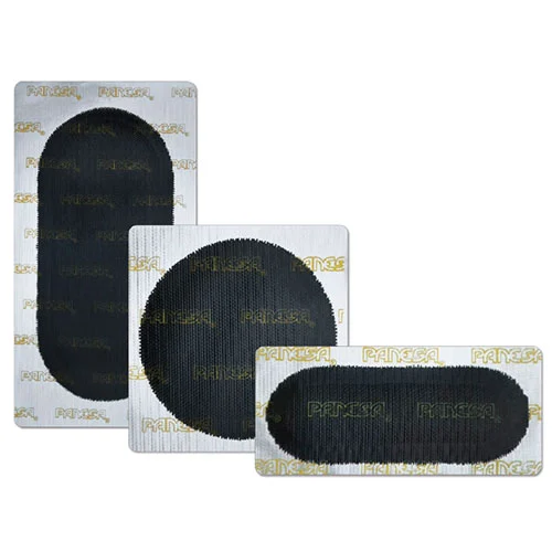 Imagen orientativa del tipo de producto: Bolsa de Parches LP-1. Referencia de parche · verifica forma y medida