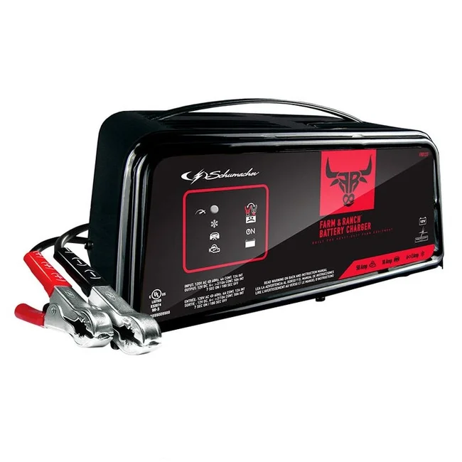 Imagen orientativa del tipo de producto: Cargador de Baterias 50 A 12 Volts Truper. Imagen orientativa · confirma modelo y medida