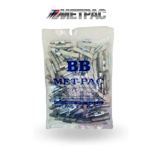 Imagen orientativa del tipo de producto: Contrapeso AW 1 1/2. Referencia de contrapeso · venta por pieza; confirma peso y tipo de rin