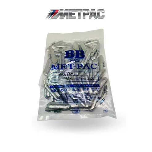 Imagen orientativa del tipo de producto: Contrapeso RA 1 1/2. Referencia de contrapeso · venta por pieza; confirma peso y tipo de rin