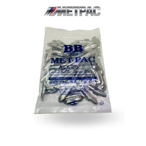 Imagen orientativa del tipo de producto: Contrapeso RA 1 1/4. Referencia de contrapeso · venta por pieza; confirma peso y tipo de rin