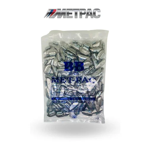 Imagen orientativa del tipo de producto: Contrapeso RA 3/4. Referencia de contrapeso · venta por pieza; confirma peso y tipo de rin