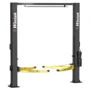 Imagen orientativa del tipo de producto: Rampa Wintek 2 Postes 10000 Lbs con Travesano. Imagen de referencia del modelo · confirma características