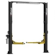 Imagen orientativa del tipo de producto: Rampa Wintek 2 Postes 12000 LB con Travesano Ajustable. Imagen de referencia del modelo · confirma características