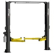 Imagen orientativa del tipo de producto: Rampa Wintek 2 Postes 15000 LB con Travesano Ajustable. Imagen de referencia del modelo · confirma características